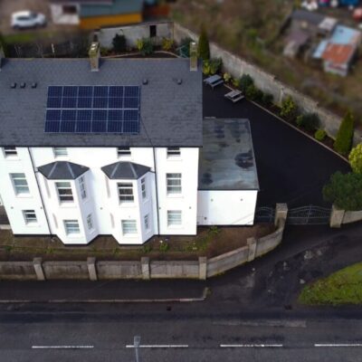 Walsh's Hotel   Linen House   Aerial